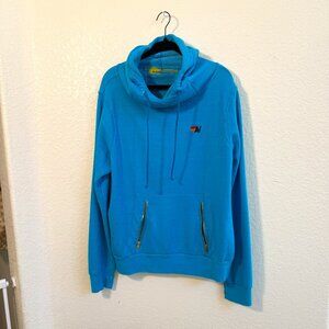 Aviator Nation Ninja Hoodie in Sky Blue / Teal - Size XL